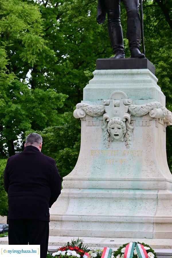 Emlékezés a Bessenyei szobornál 2024