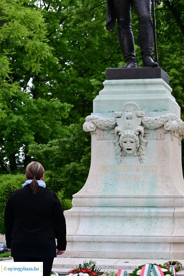 Emlékezés a Bessenyei szobornál 2024