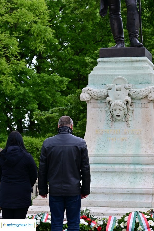 Emlékezés a Bessenyei szobornál 2024