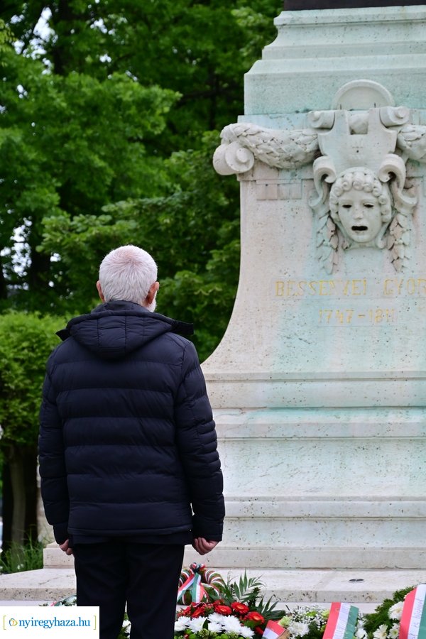 Emlékezés a Bessenyei szobornál 2024