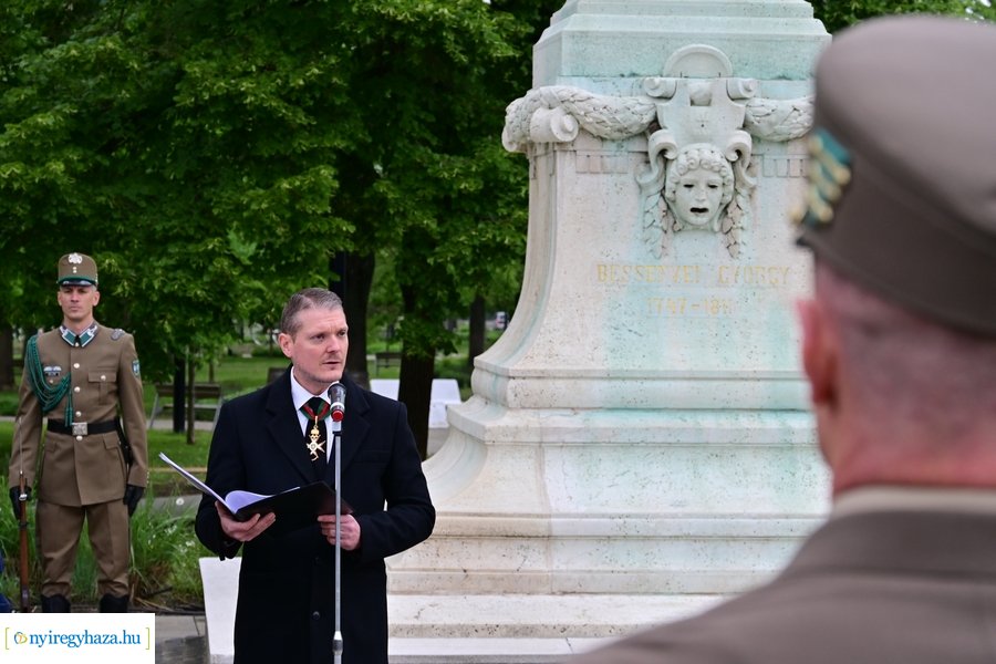 Emlékezés a Bessenyei szobornál 2024
