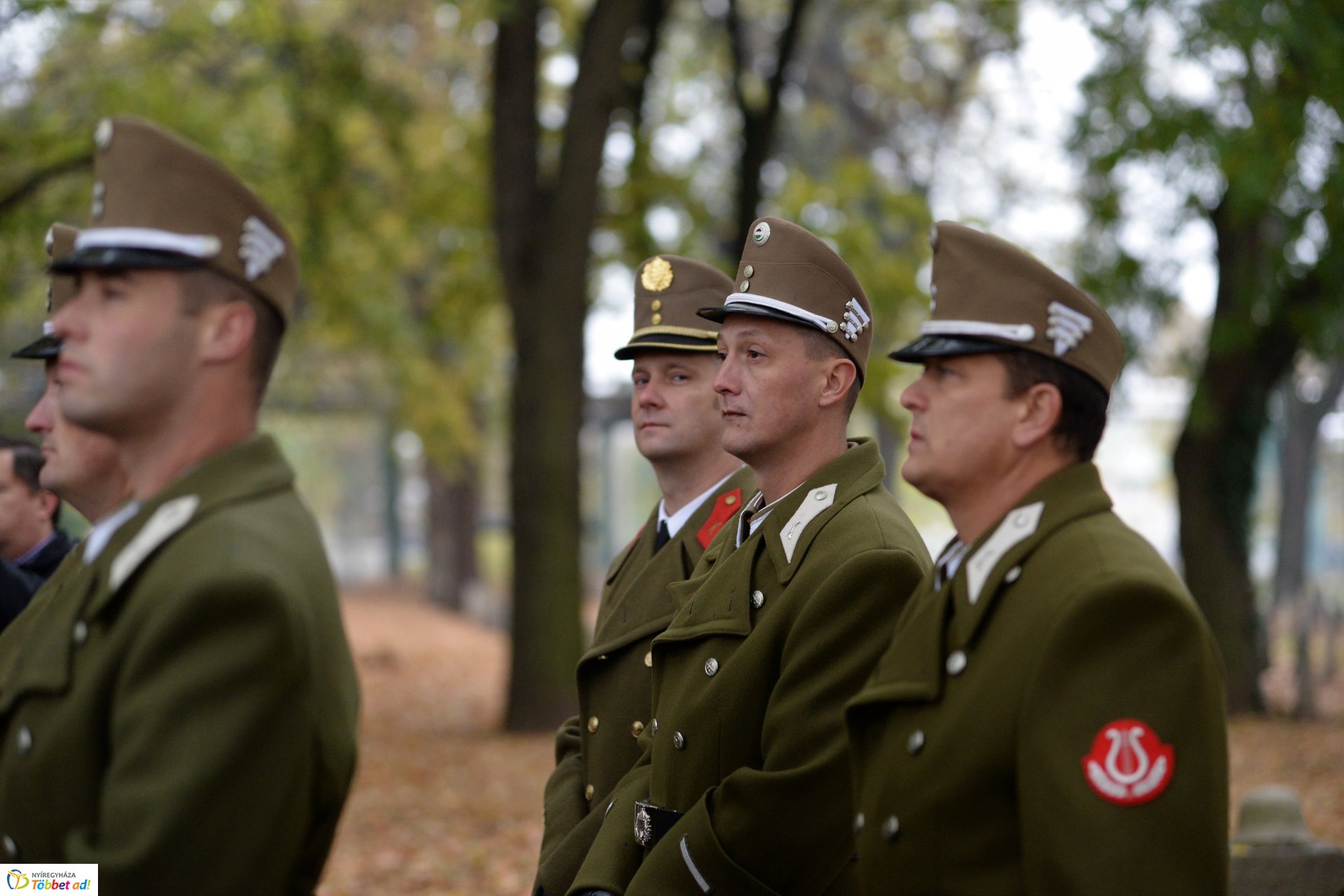 Emlékezés a Hősök temetőjében