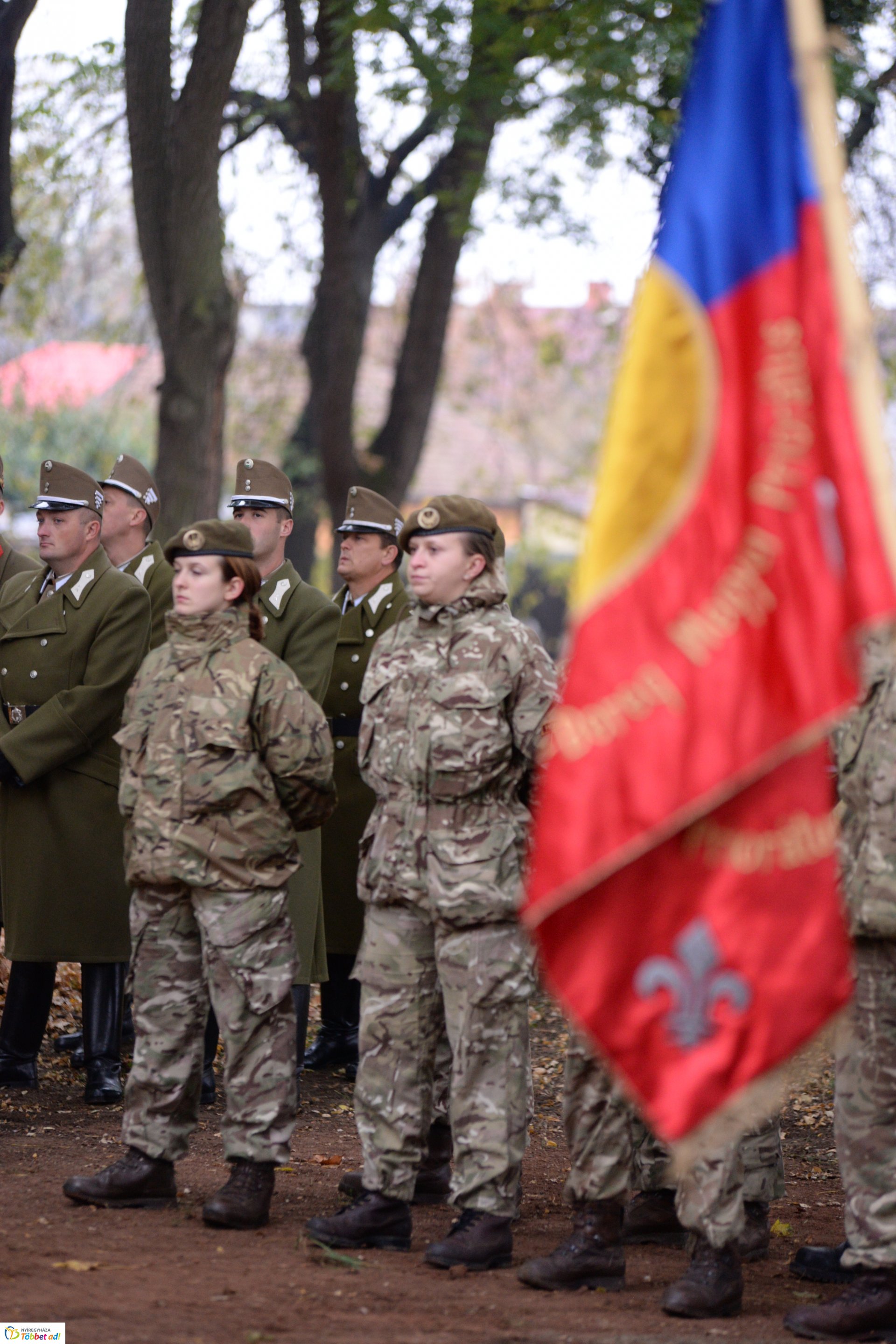 Emlékezés a Hősök temetőjében