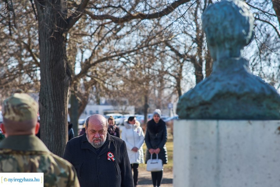 Emlékezés a Petőfi szobornál - 2022