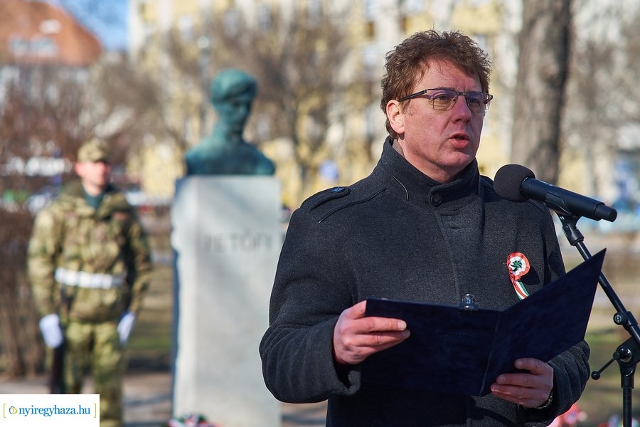 Emlékezés a Petőfi szobornál - 2022