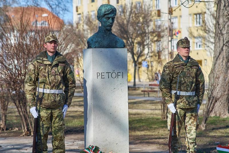 Emlékezés a Petőfi szobornál - 2022