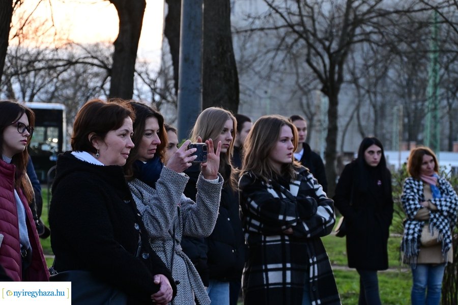 Emlékezés a Petőfi szobornál 2024