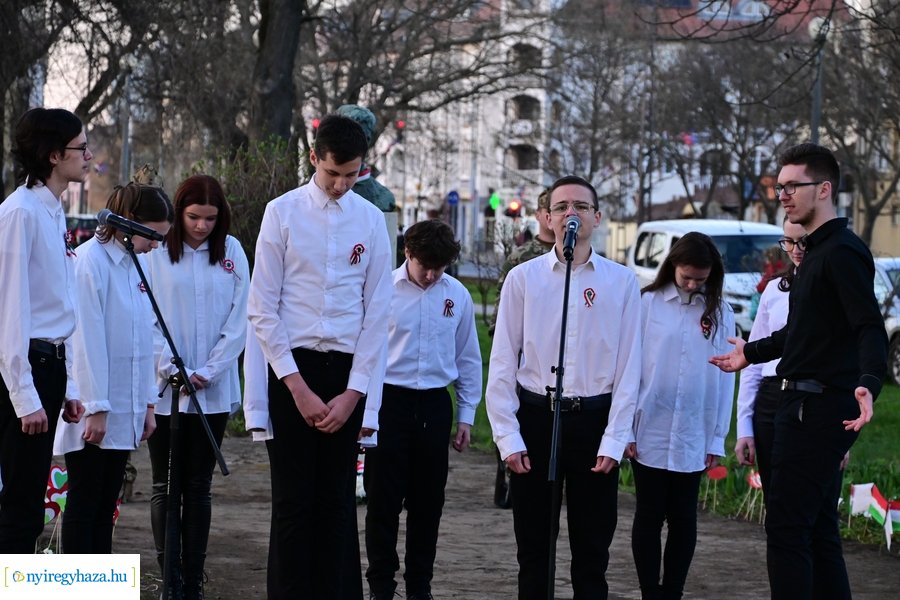 Emlékezés a Petőfi szobornál 2024