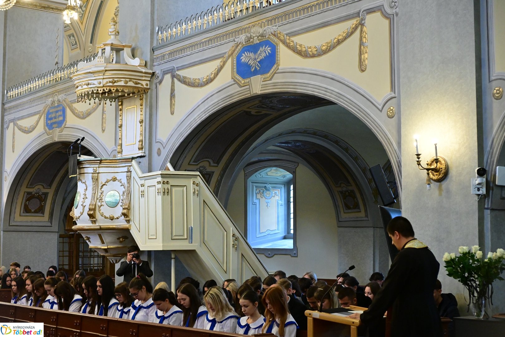 Emlékezés az aradi vértanúkra az evangélikus templomban 2025 