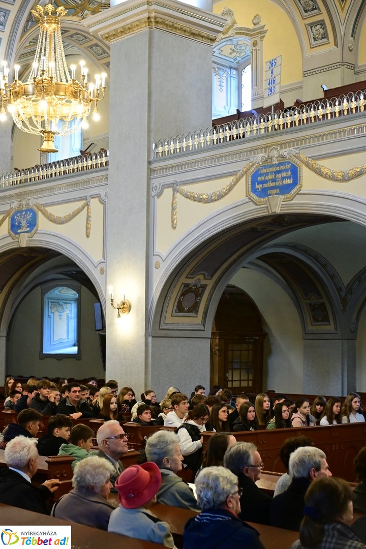 Emlékezés az aradi vértanúkra az evangélikus templomban 2025 