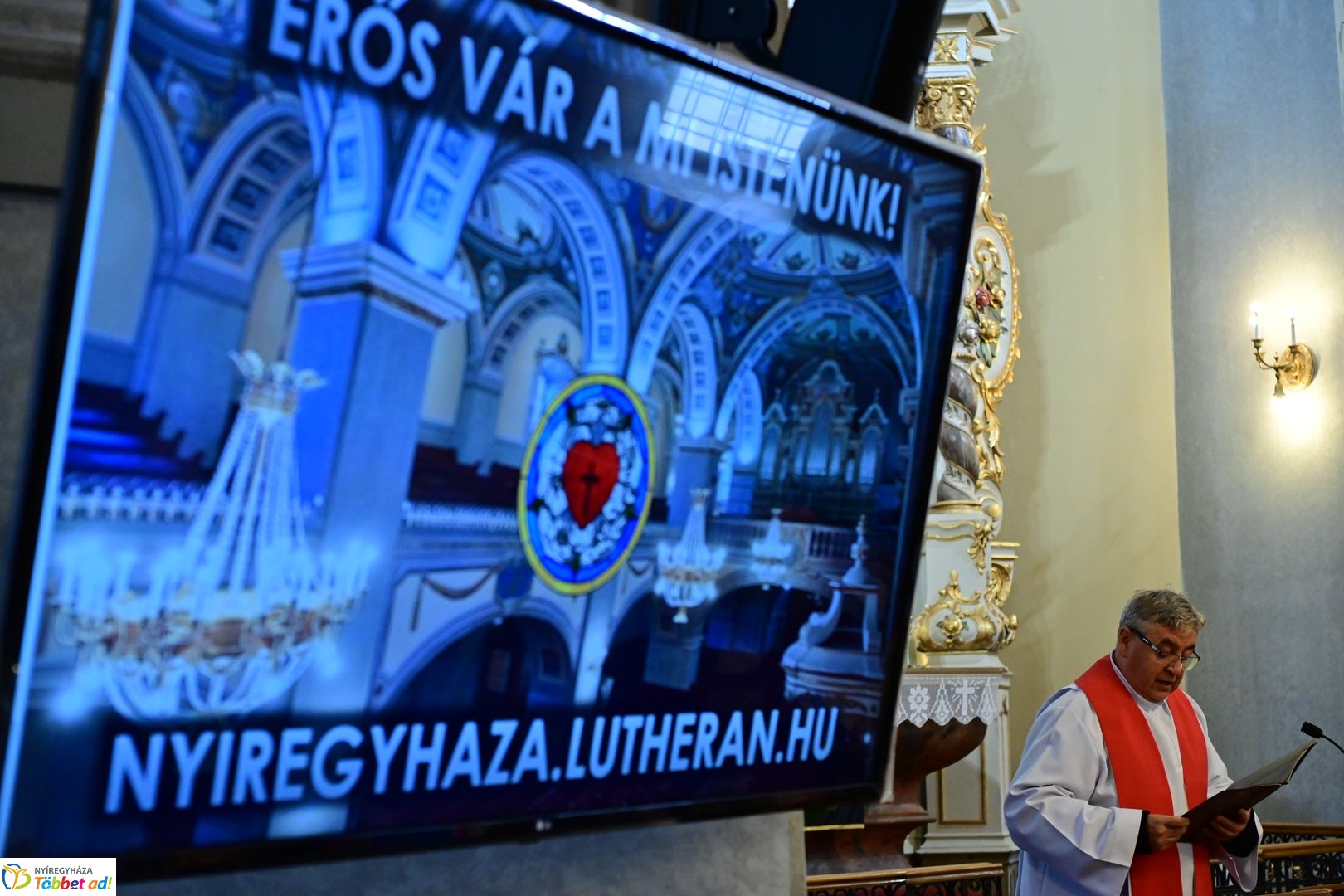 Emlékezés az aradi vértanúkra az evangélikus templomban 2025 