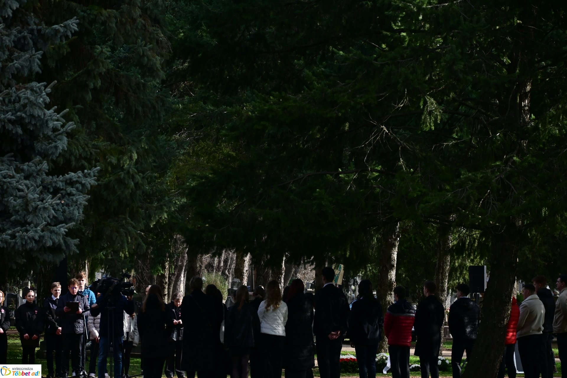 Emlékező koszorúzás 1848-ra az Északi temetőben - 2025