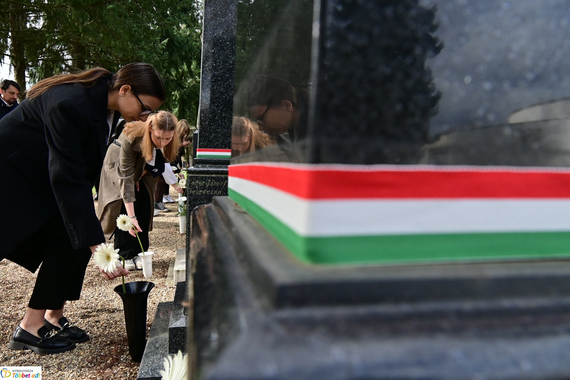 Emlékező koszorúzás 1848-ra az Északi temetőben - 2025