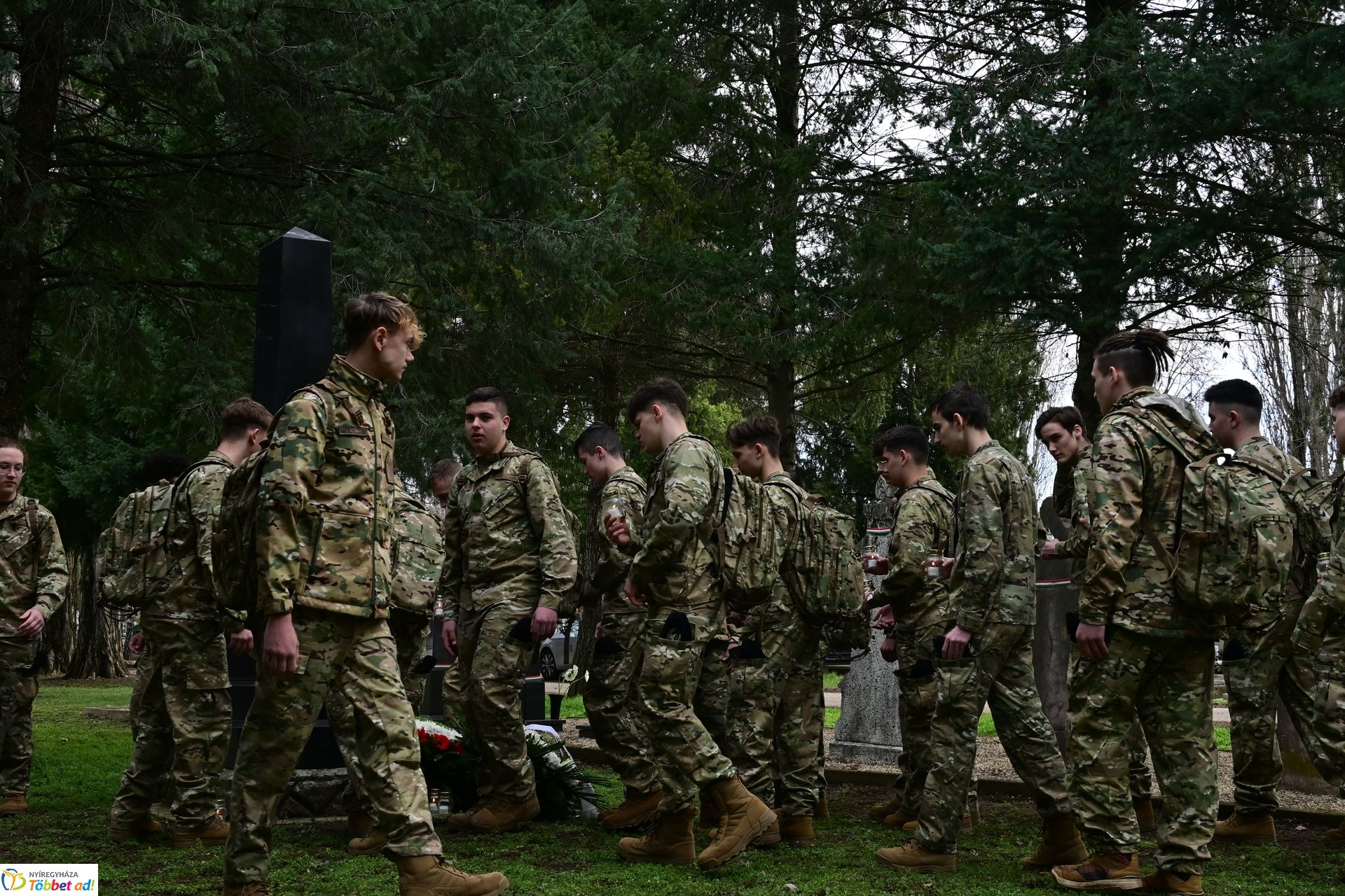 Emlékező koszorúzás 1848-ra az Északi temetőben - 2025