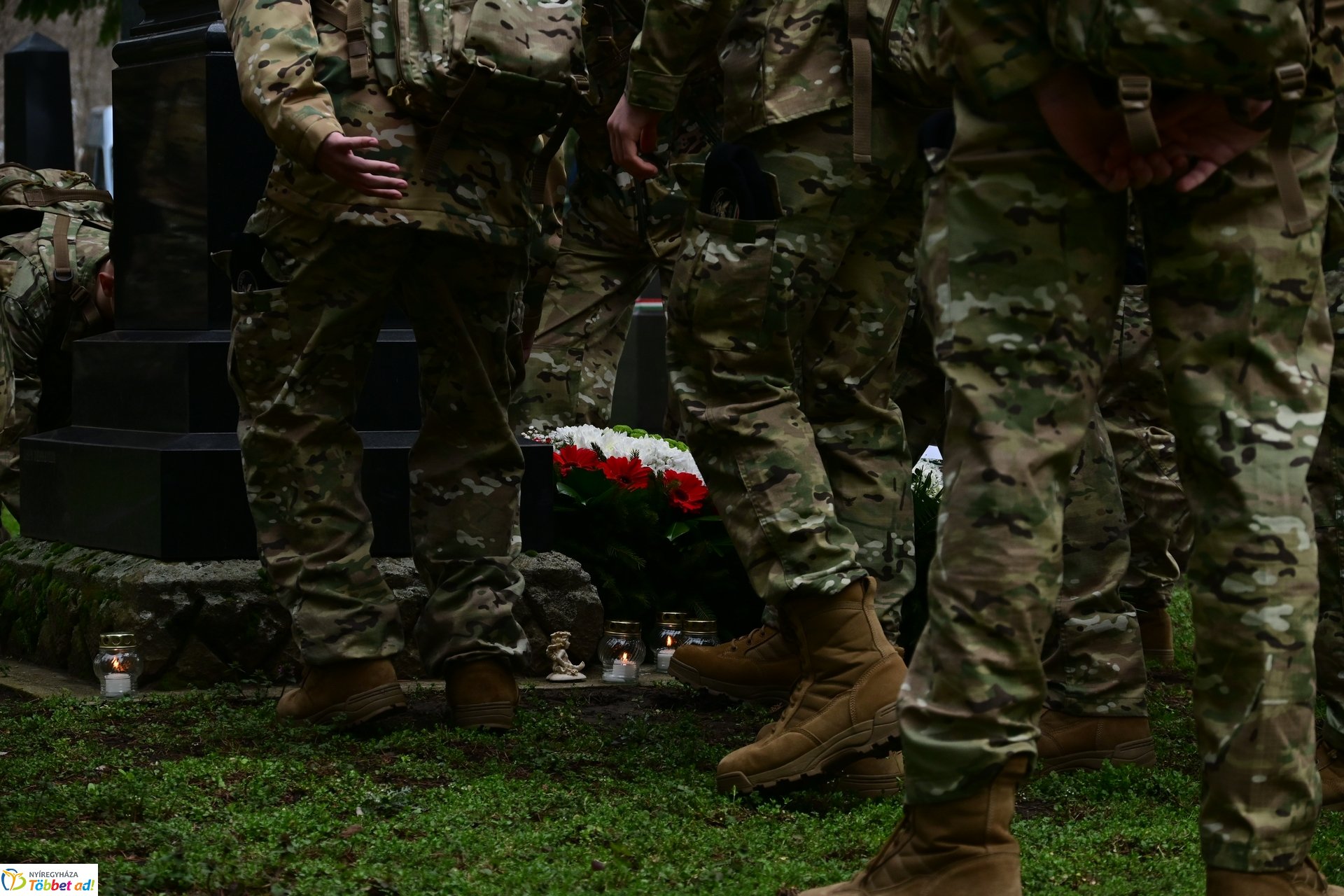 Emlékező koszorúzás 1848-ra az Északi temetőben - 2025