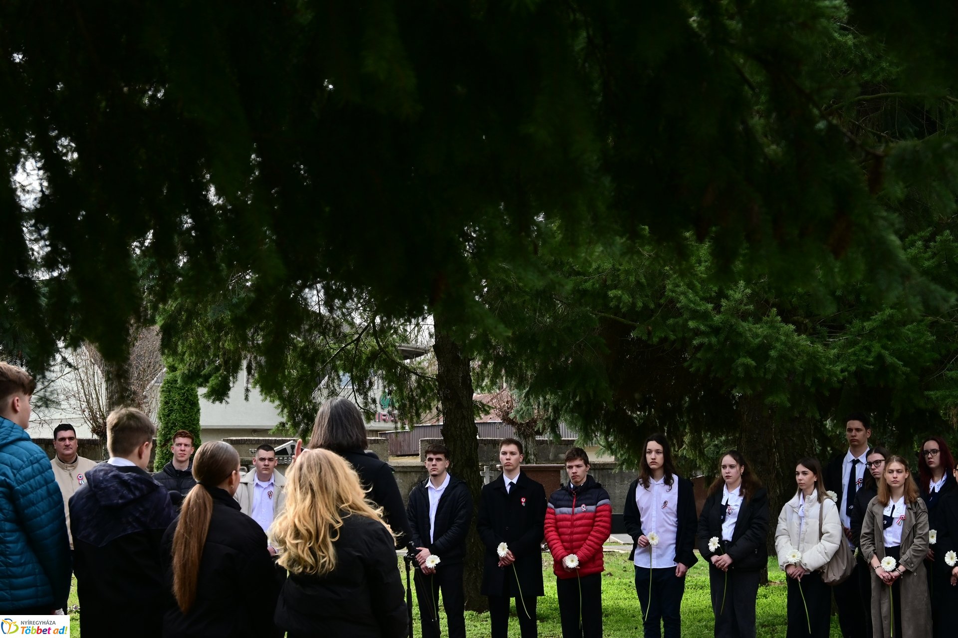 Emlékező koszorúzás 1848-ra az Északi temetőben - 2025