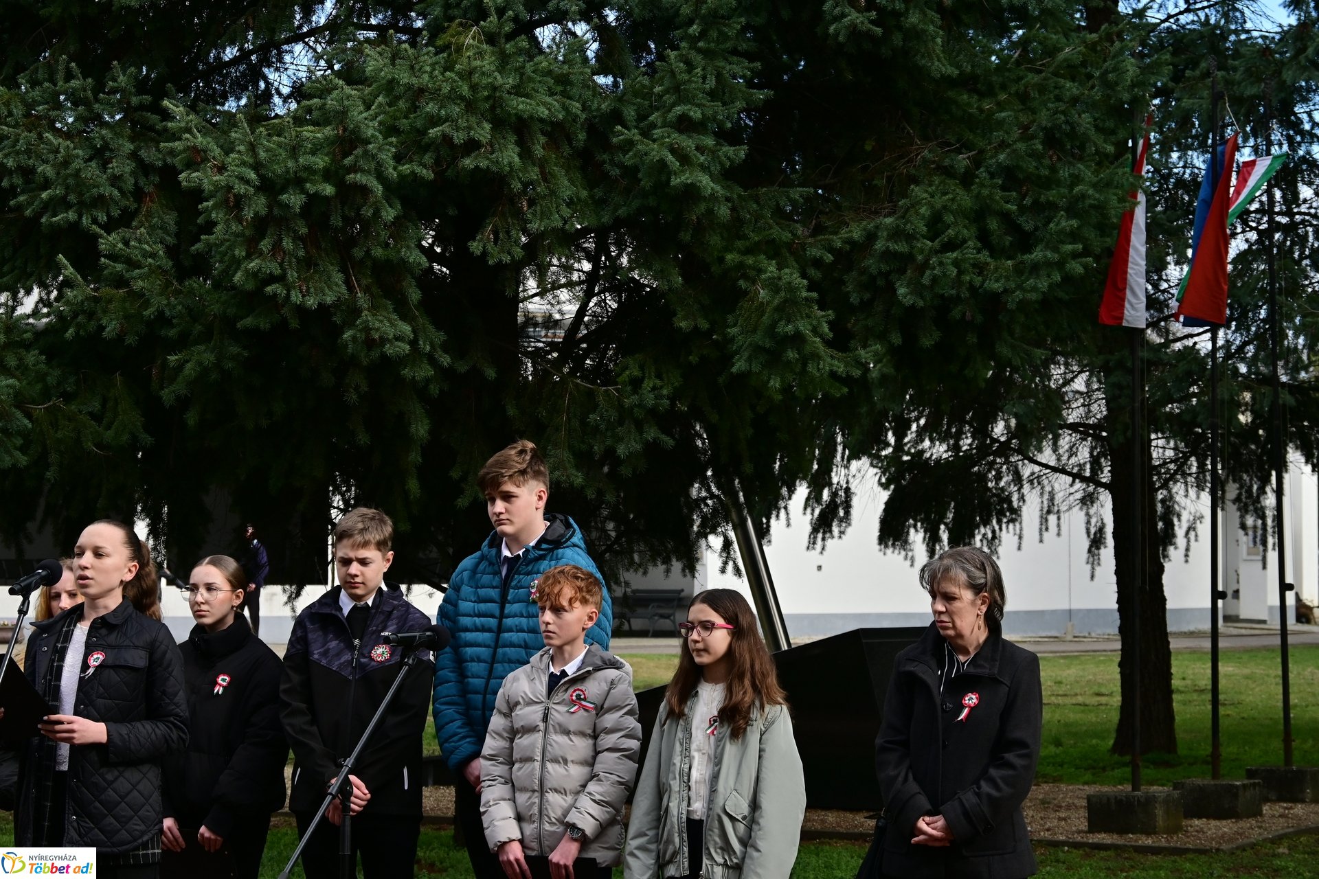 Emlékező koszorúzás 1848-ra az Északi temetőben - 2025