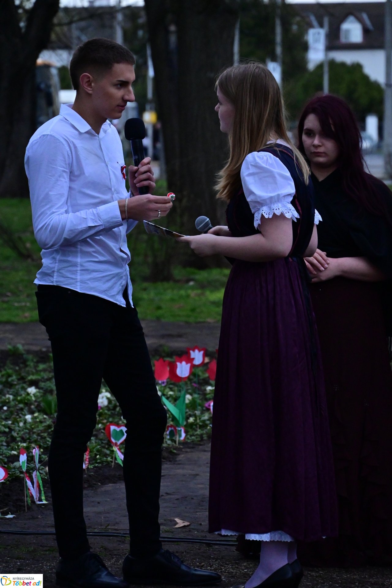 Emlékező koszorúzás a Petőfi szobornál - 2025