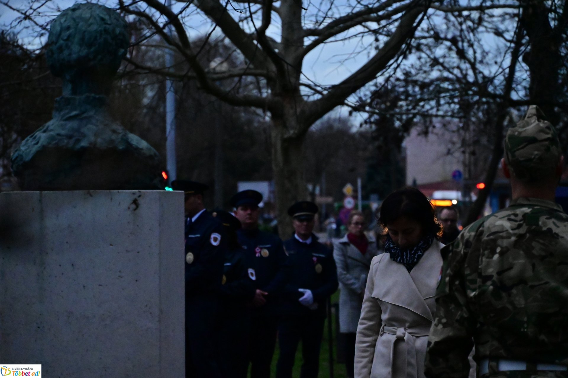 Emlékező koszorúzás a Petőfi szobornál - 2025