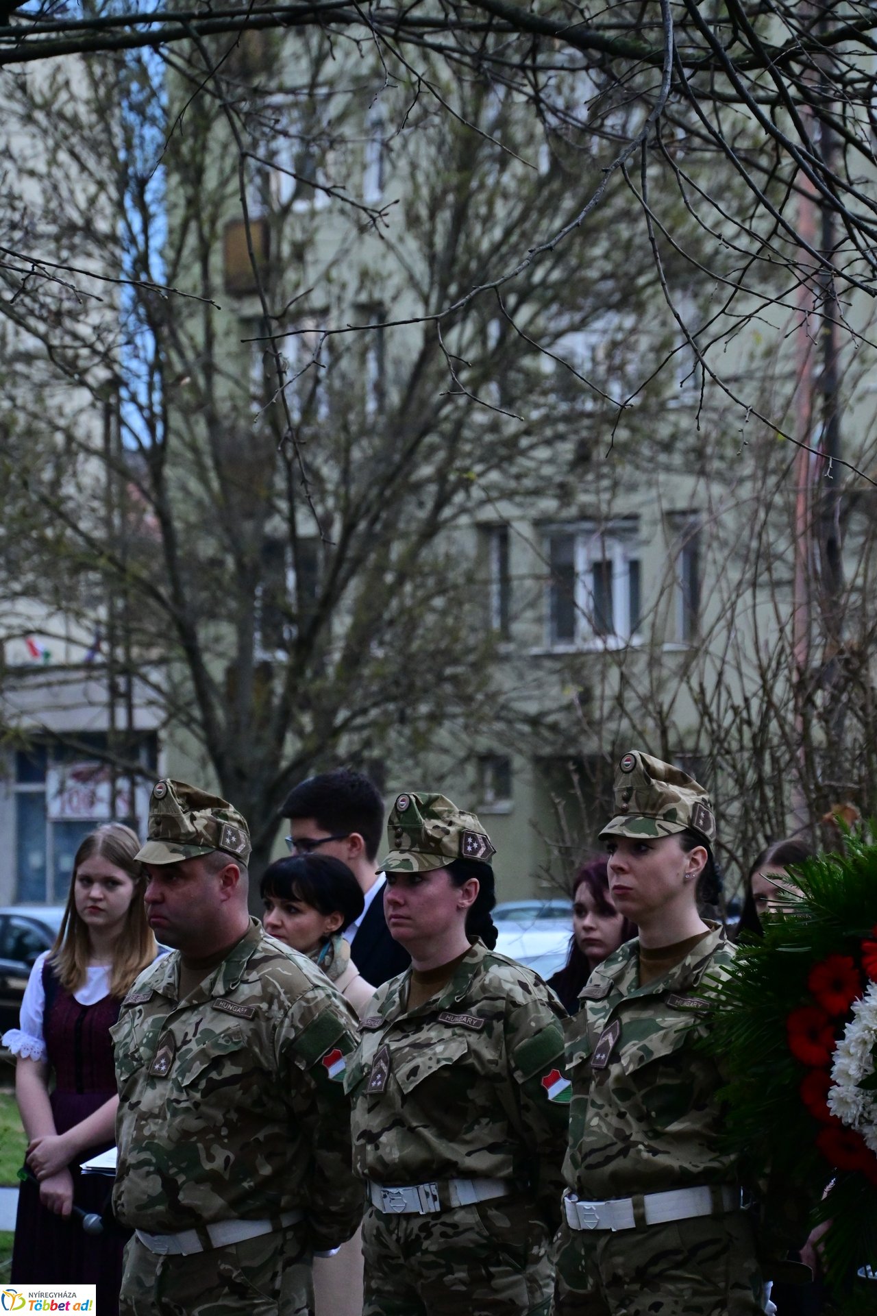 Emlékező koszorúzás a Petőfi szobornál - 2025