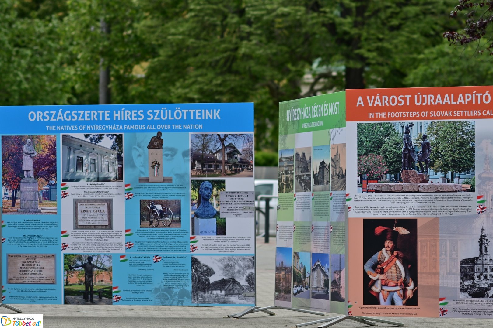 Emlékező koszorúzás a városalapítók szobránál - 2025