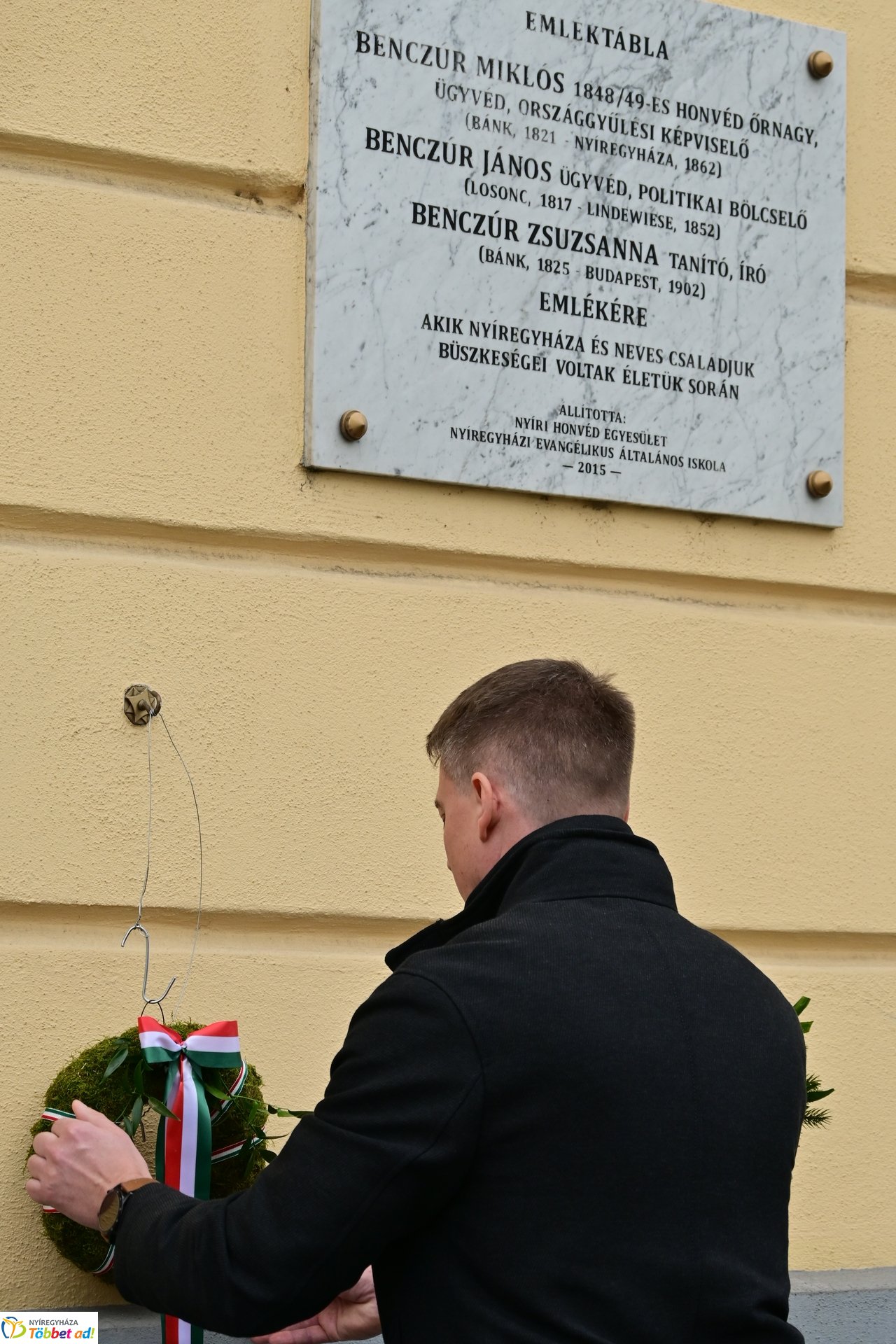 Emlékező koszorúzások 1848-ra - 2025