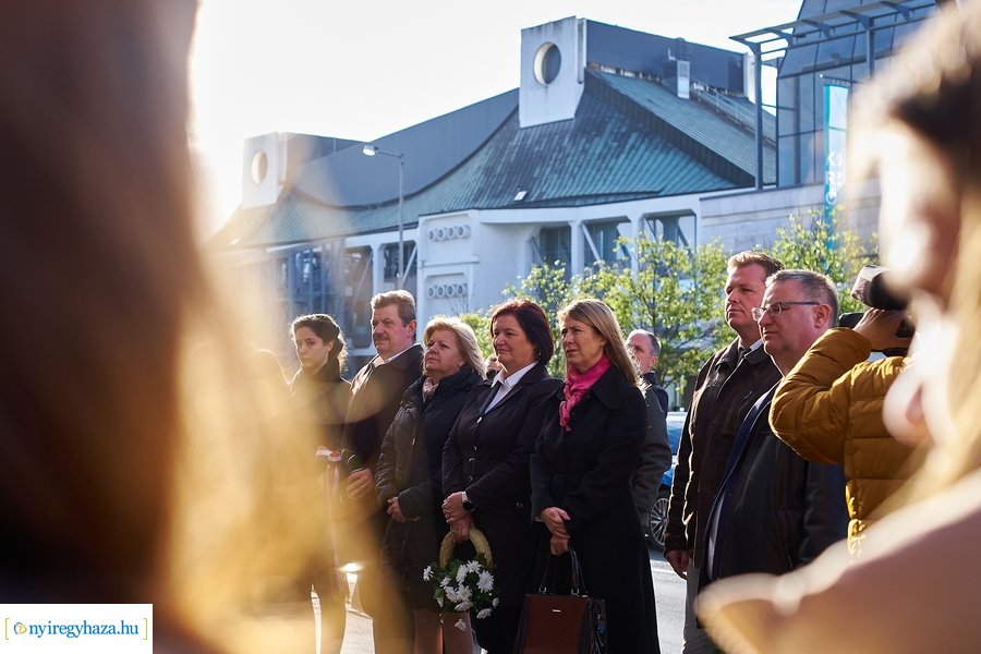 Emlékező koszorúzások 1956-ra - 2021