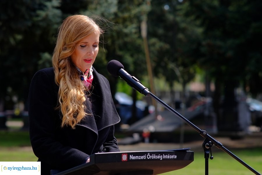 Emlékmű avató az Északi temetőben 20230421