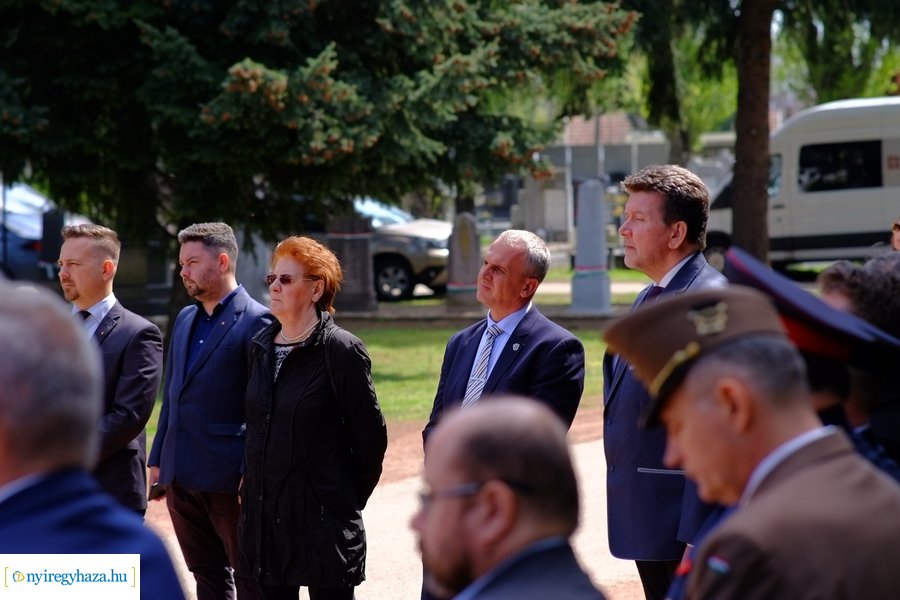 Emlékmű avató az Északi temetőben 20230421