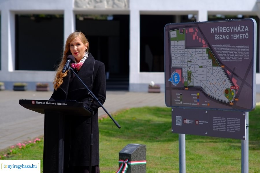 Emlékmű avató az Északi temetőben 20230421