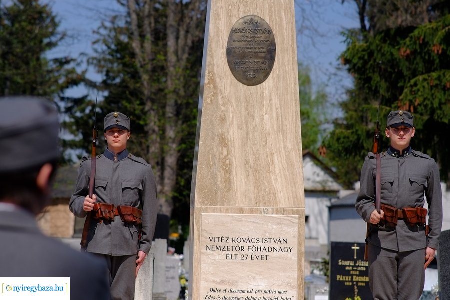 Emlékmű avató az Északi temetőben 20230421