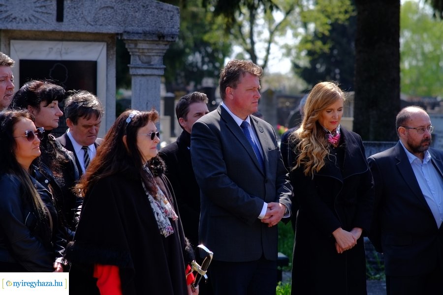 Emlékmű avató az Északi temetőben 20230421