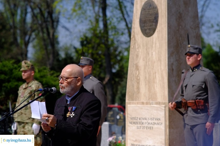 Emlékmű avató az Északi temetőben 20230421