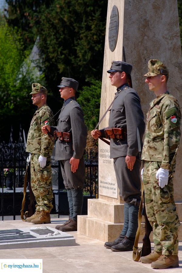 Emlékmű avató az Északi temetőben 20230421