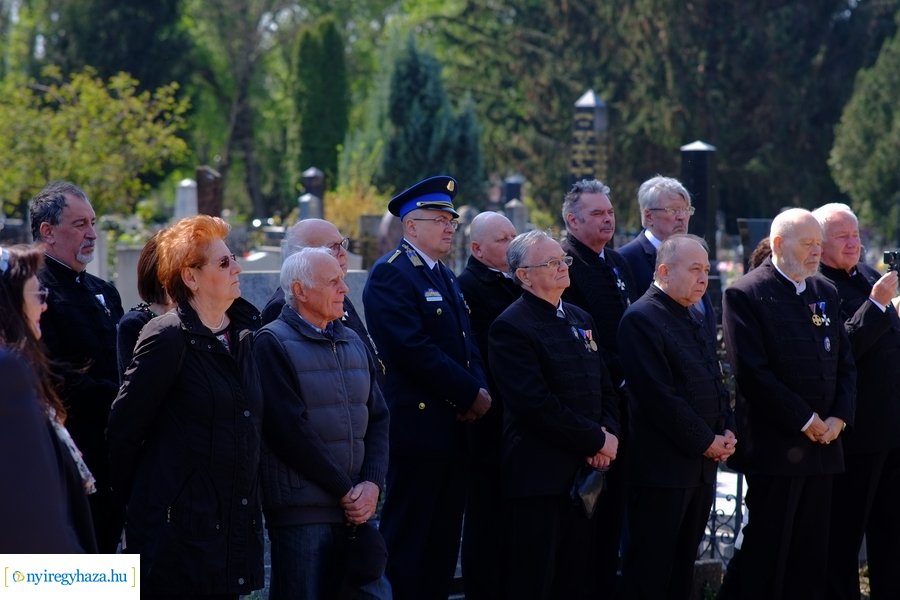 Emlékmű avató az Északi temetőben 20230421