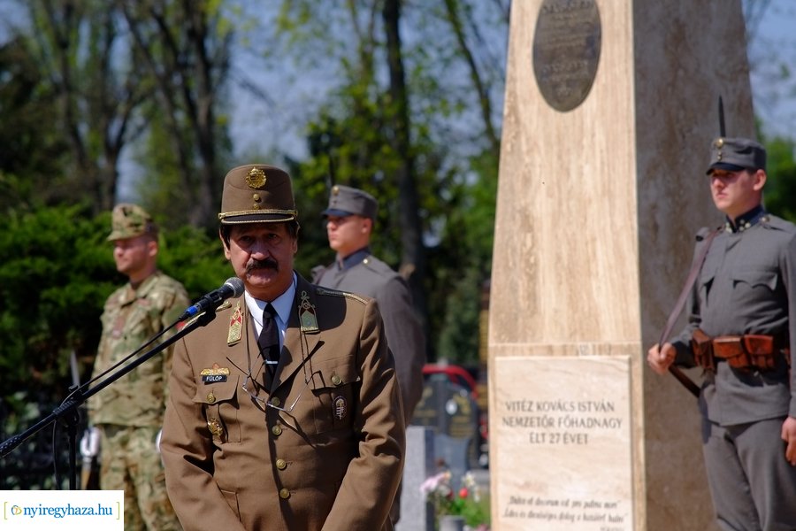 Emlékmű avató az Északi temetőben 20230421