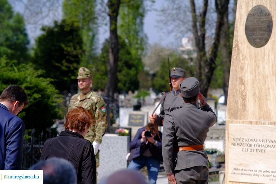 Emlékmű avató az Északi temetőben 20230421