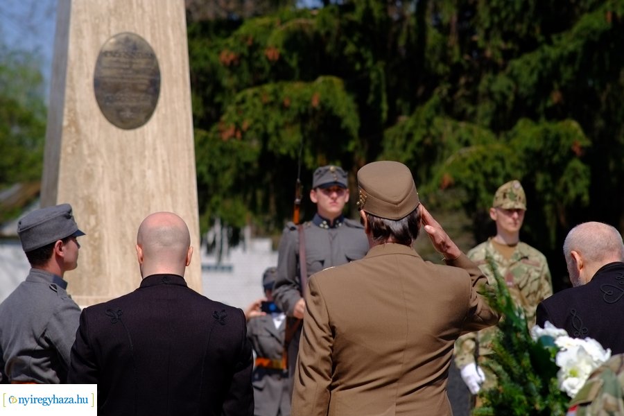 Emlékmű avató az Északi temetőben 20230421