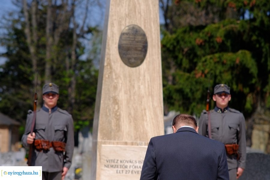 Emlékmű avató az Északi temetőben 20230421