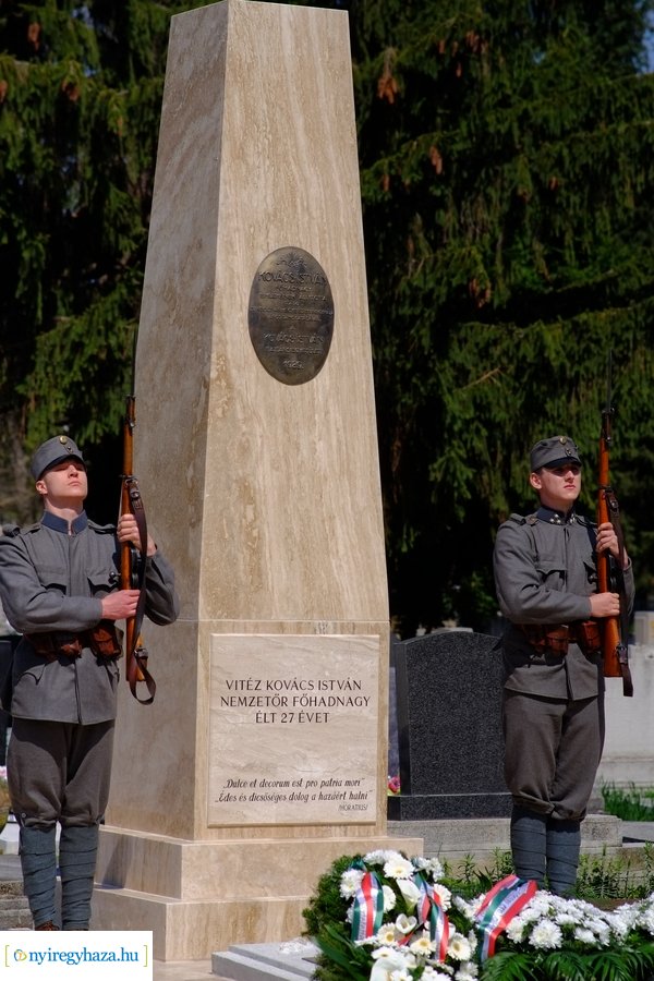 Emlékmű avató az Északi temetőben 20230421
