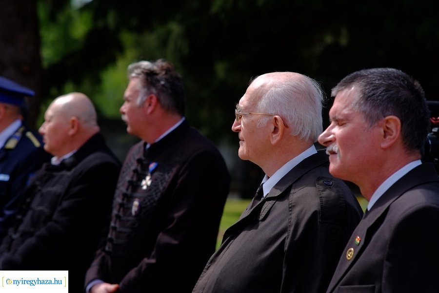 Emlékmű avató az Északi temetőben 20230421