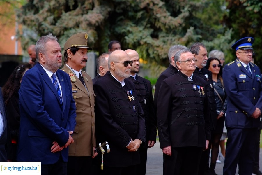 Emlékmű avató az Északi temetőben 20230421