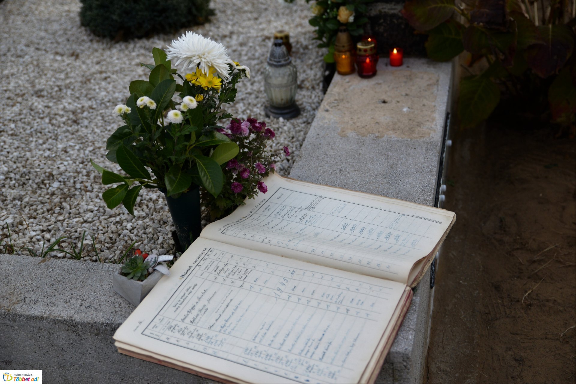 Emléktábla avatás Oroson