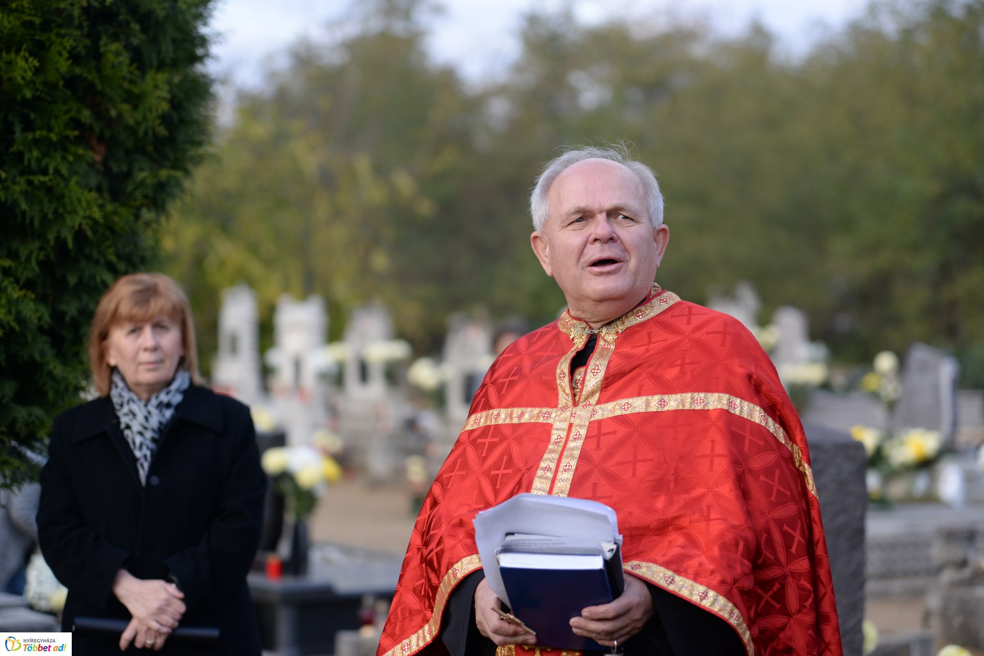 Emléktábla avatás Oroson