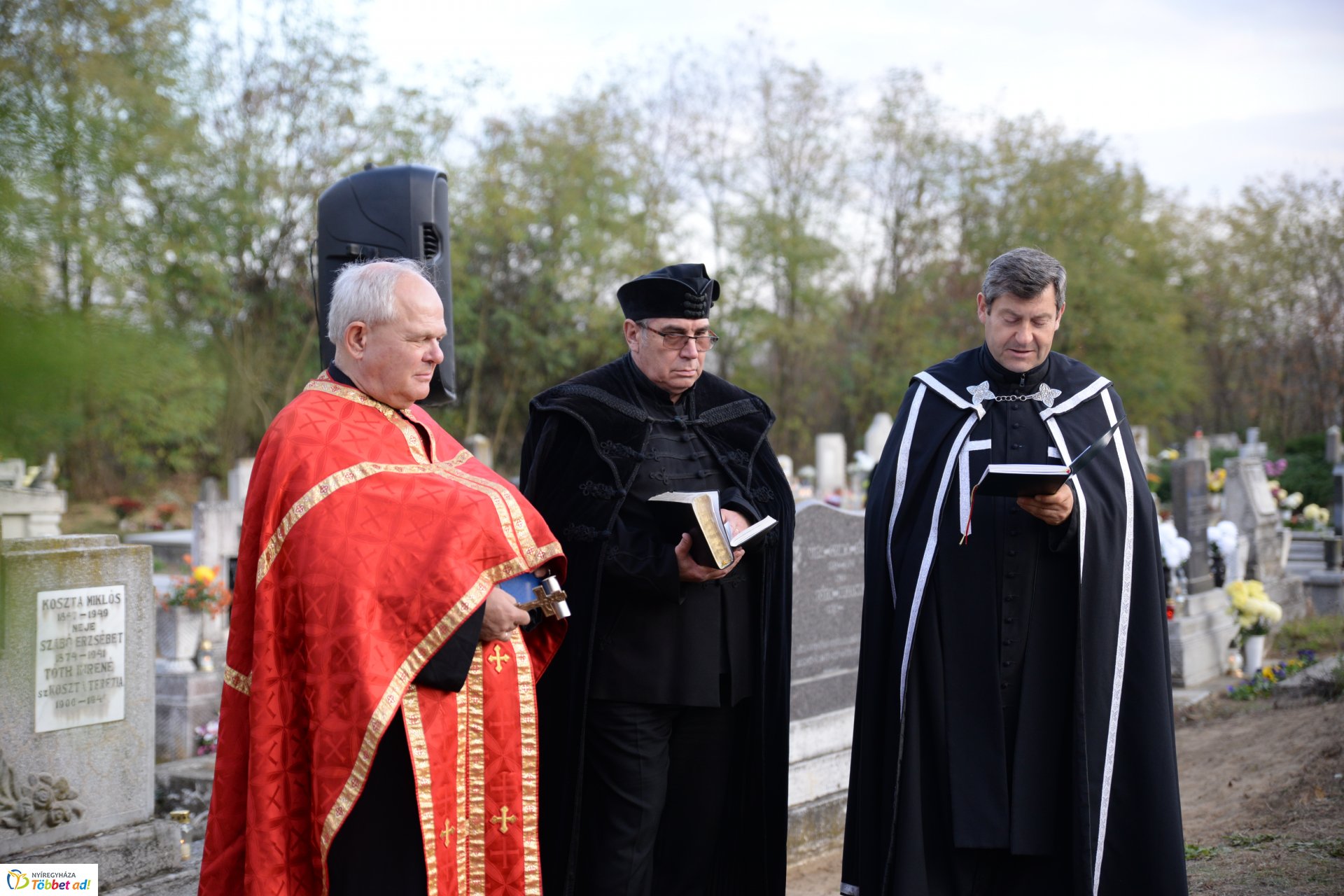 Emléktábla avatás Oroson