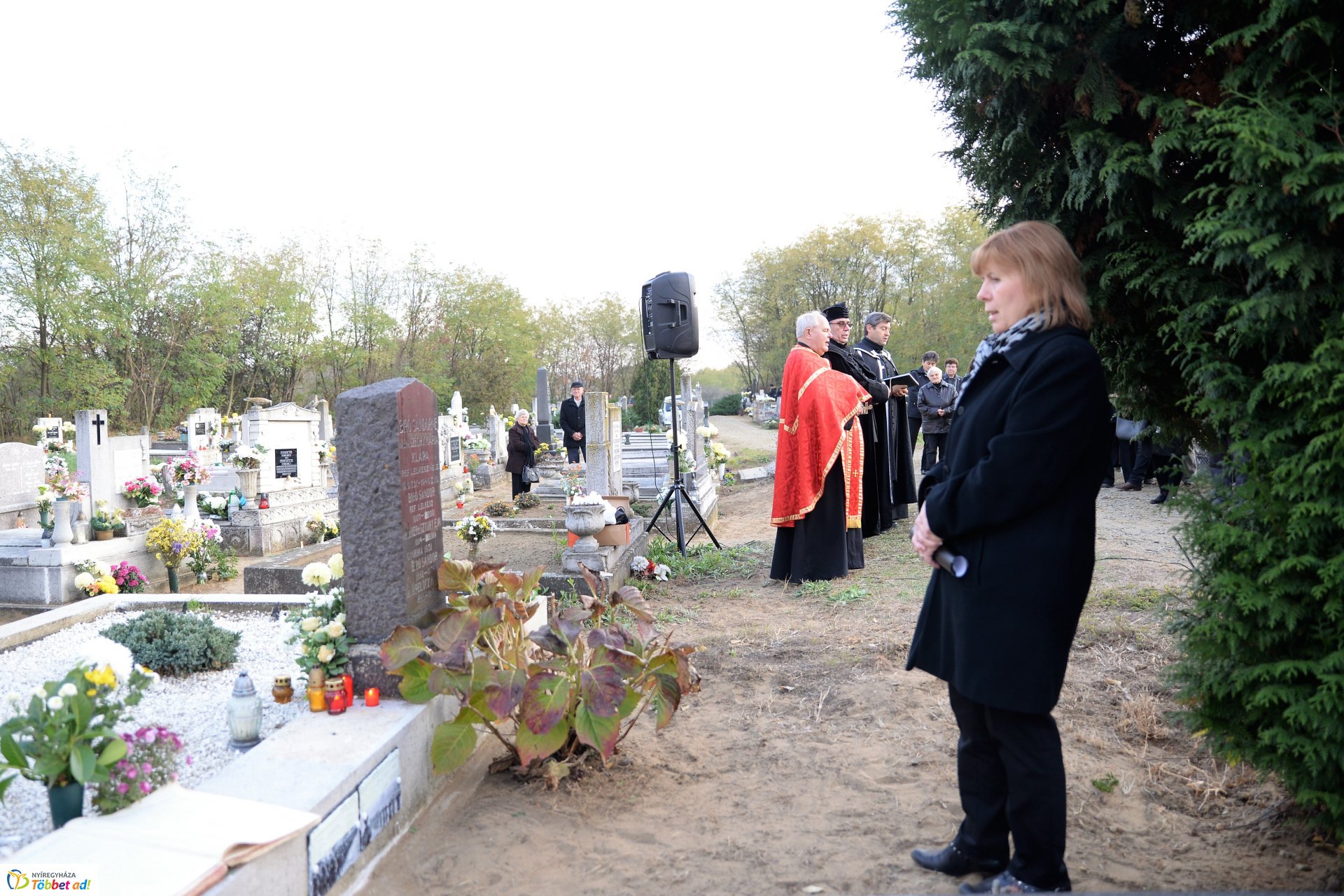 Emléktábla avatás Oroson