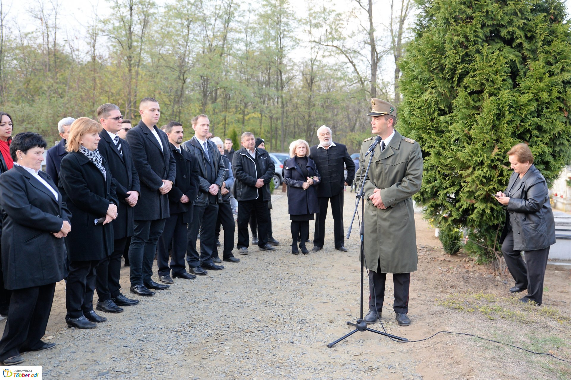 Emléktábla avatás Oroson