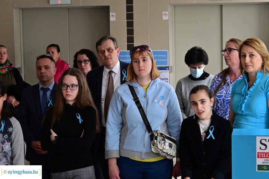 Emléktábla avató a kórházban - Dr Endreffy Ildikó