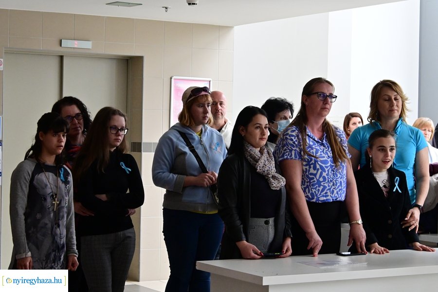 Emléktábla avató a kórházban - Dr Endreffy Ildikó