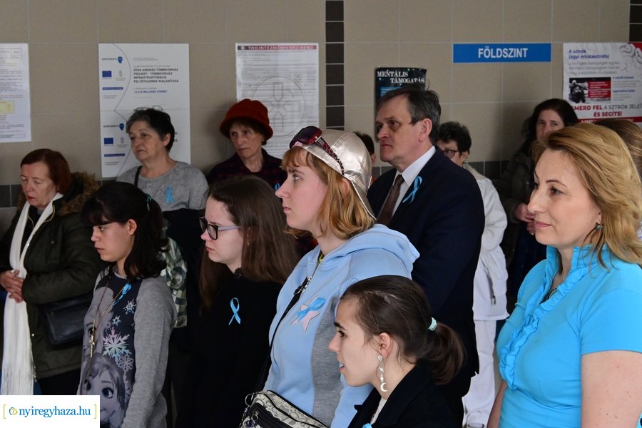 Emléktábla avató a kórházban - Dr Endreffy Ildikó